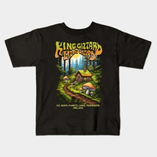 King Gizzard & The Lizard Wizard - Fan made design Kids T-Shirt